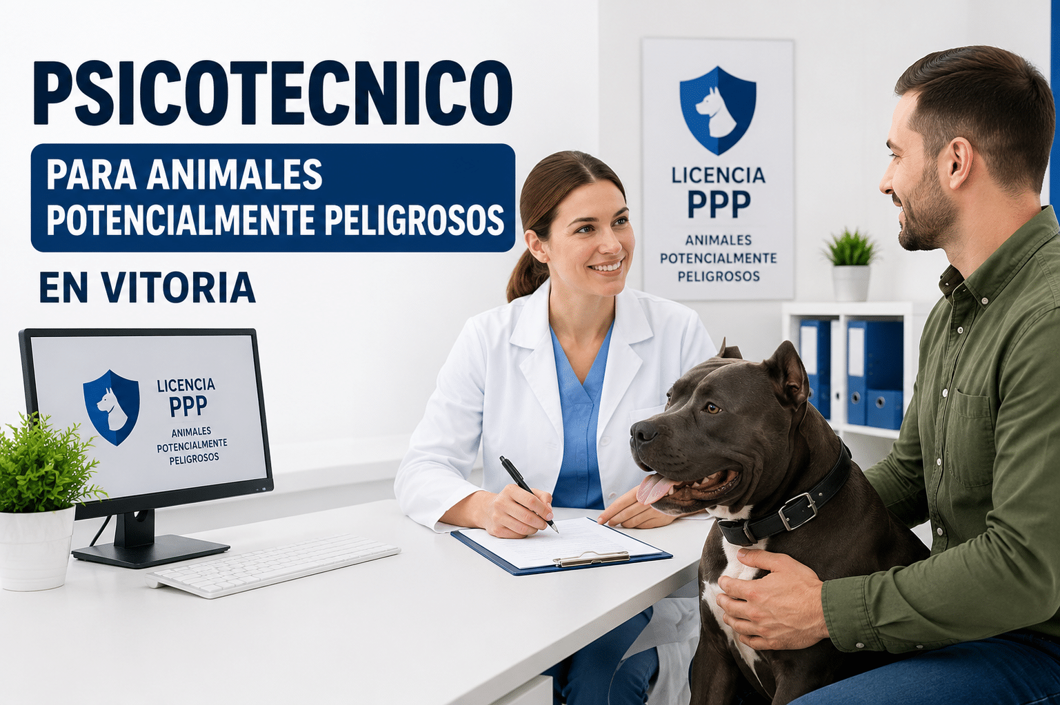 Psicotécnico para animales peligrosos en Vitoria